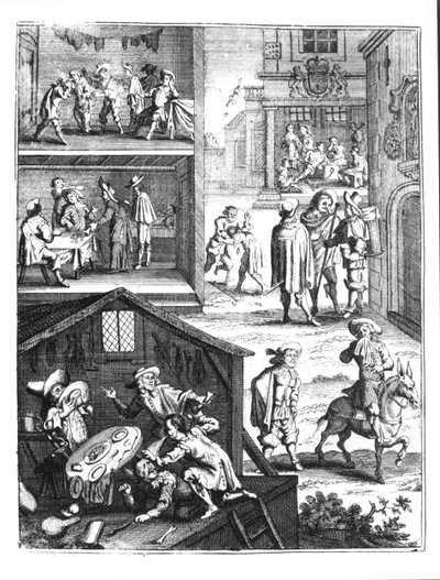 The Great Plague by English School